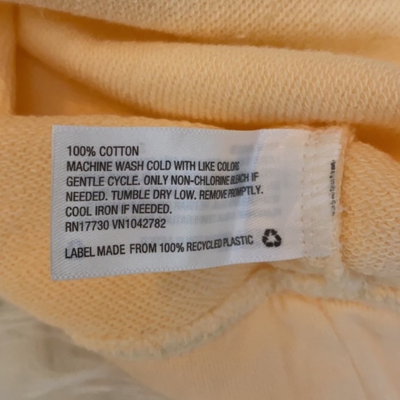 Orange & Cream Women’s Sweatshirt Pullover Sz XS NEW! - Picture 3 of 3